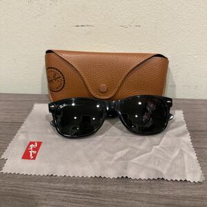 Ray-ban Men's Black and Brown Sunglasses